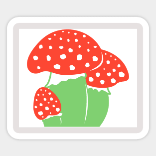 mushroom Sticker